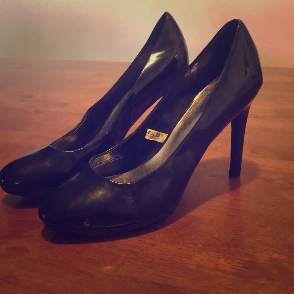Black heels